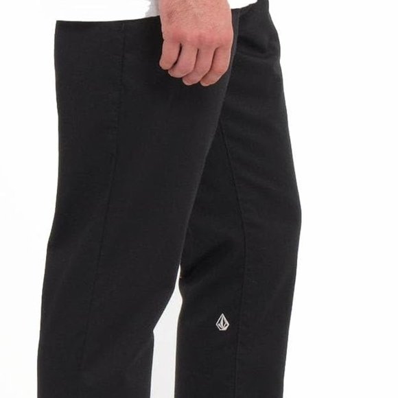 NWT Mens Volcom Frickin Modern Pants MSRP $65 Black - Picture 5 of 7